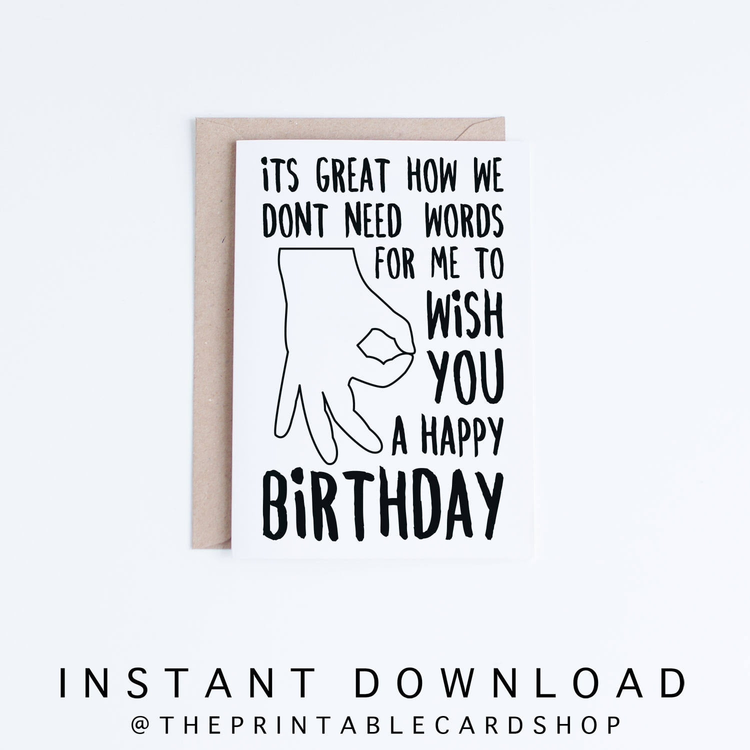 Printable Joke Birthday Cards
