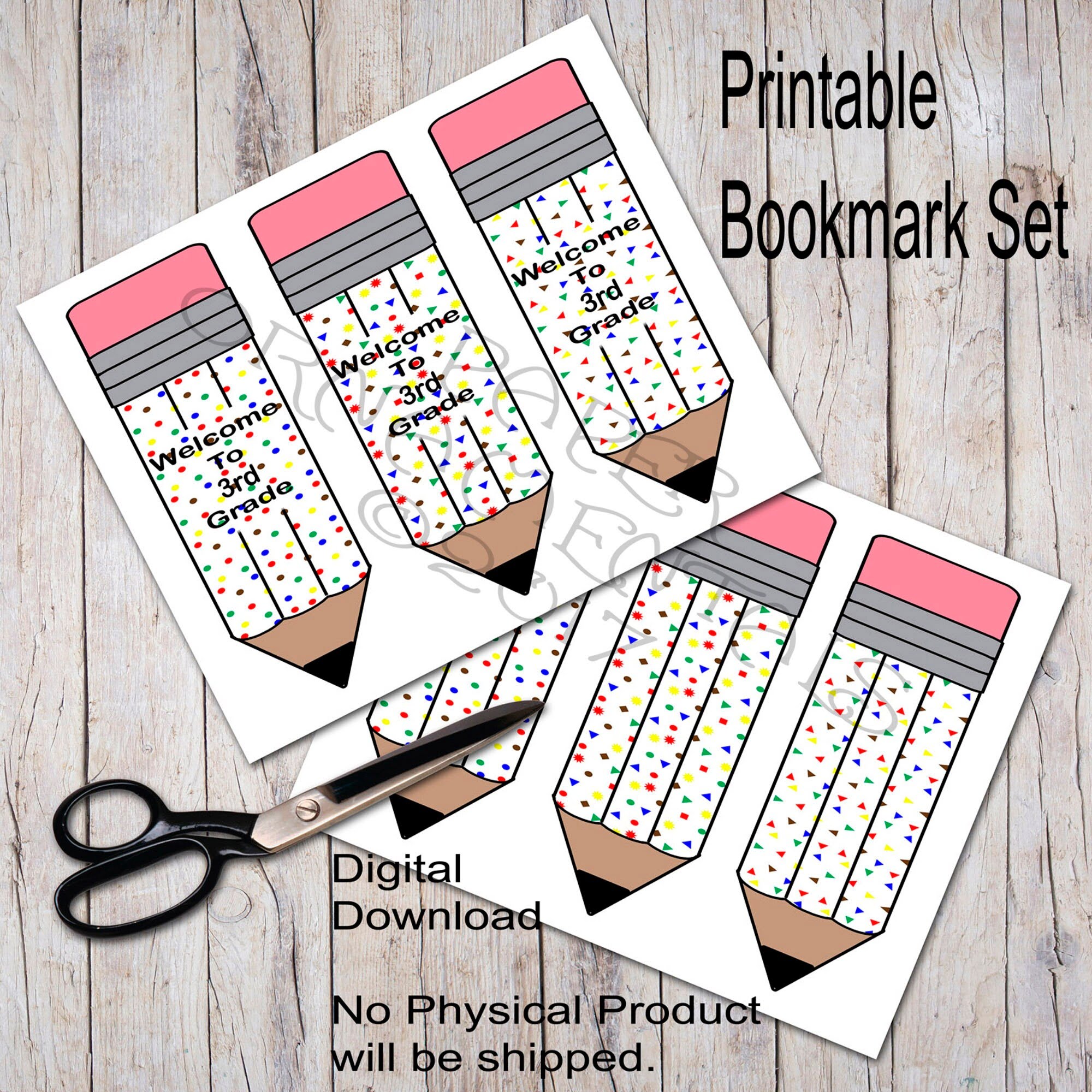 Printable Bookmark Welcome Gift
