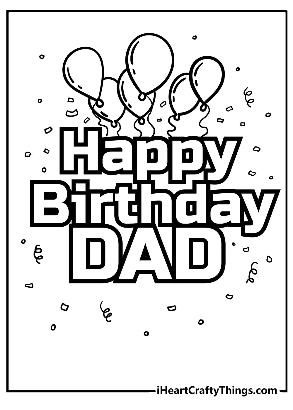 Printable Birthday Cards Dad