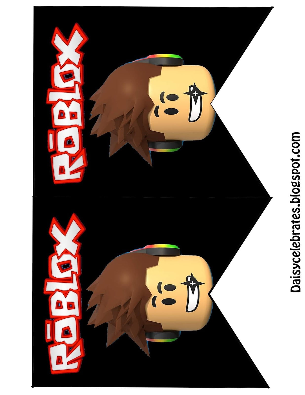 Free Printable Roblox Bookmarks