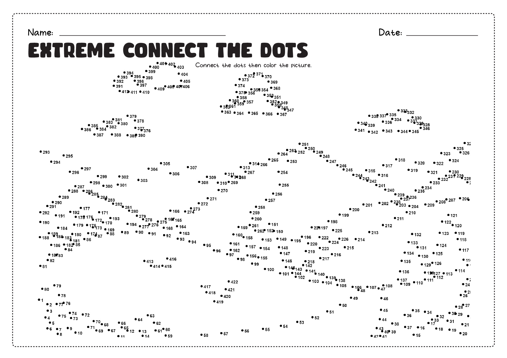 free printable connect the dots hard