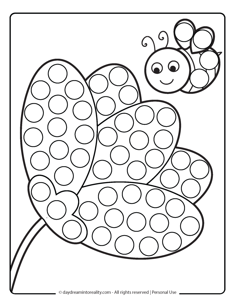 dot art printables pdf free