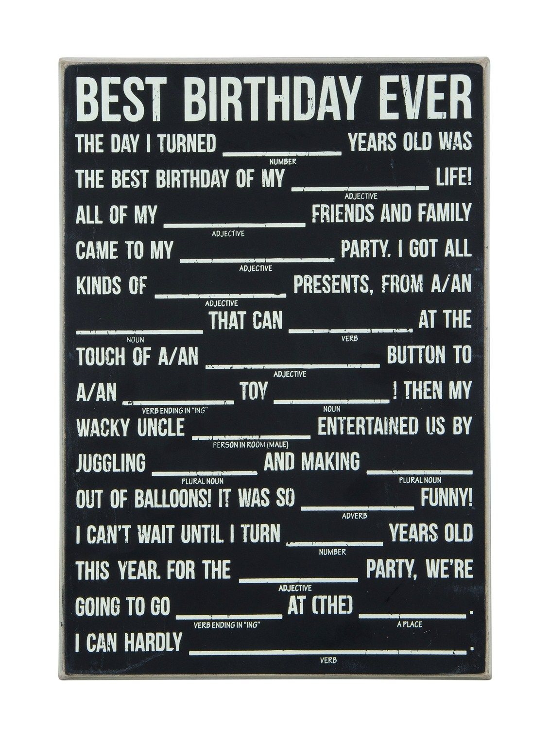 birthday mad libs printable free