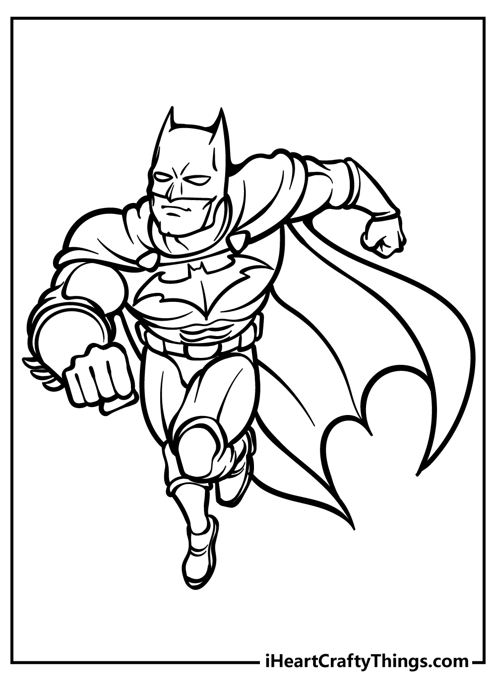 free printable coloring pages batman