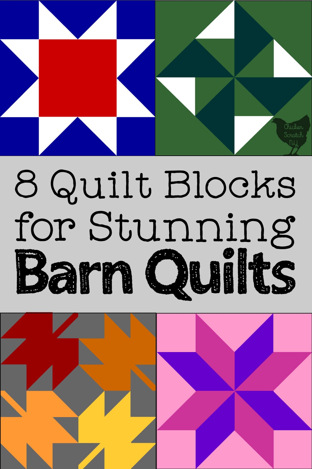 barn quilt patterns free printable