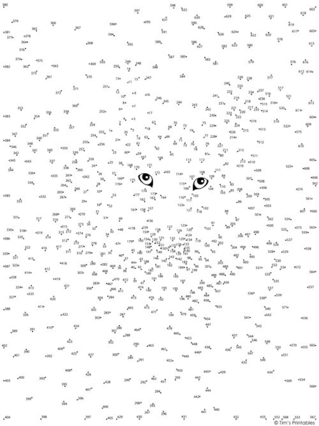 difficult dot to dot printables free
