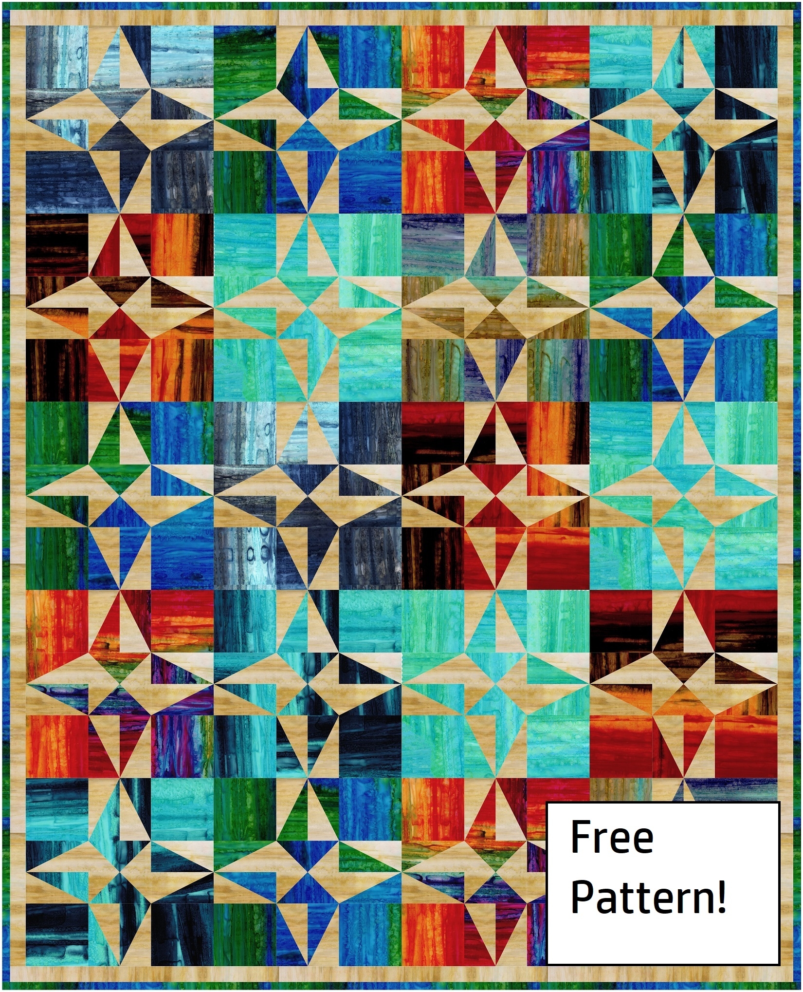 easy free printable barn quilt patterns