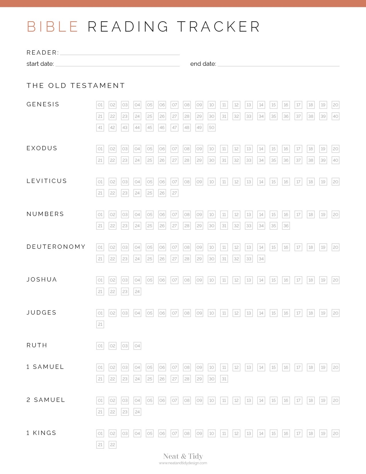 bible reading tracker printable free