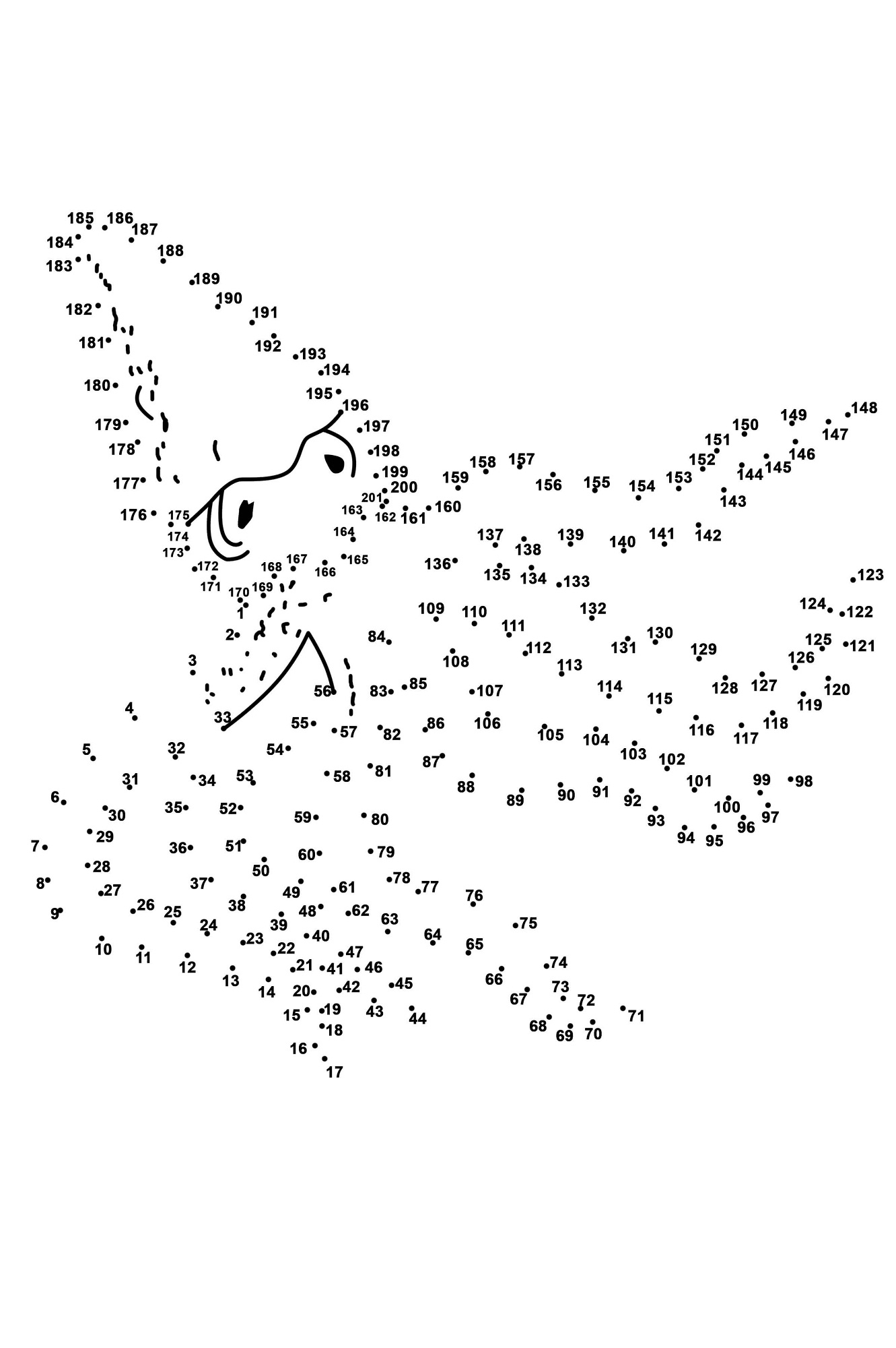 free printable connect the dots hard