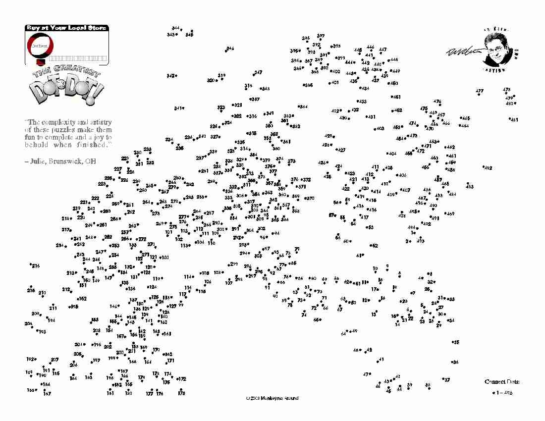 hard dot to dot printables free