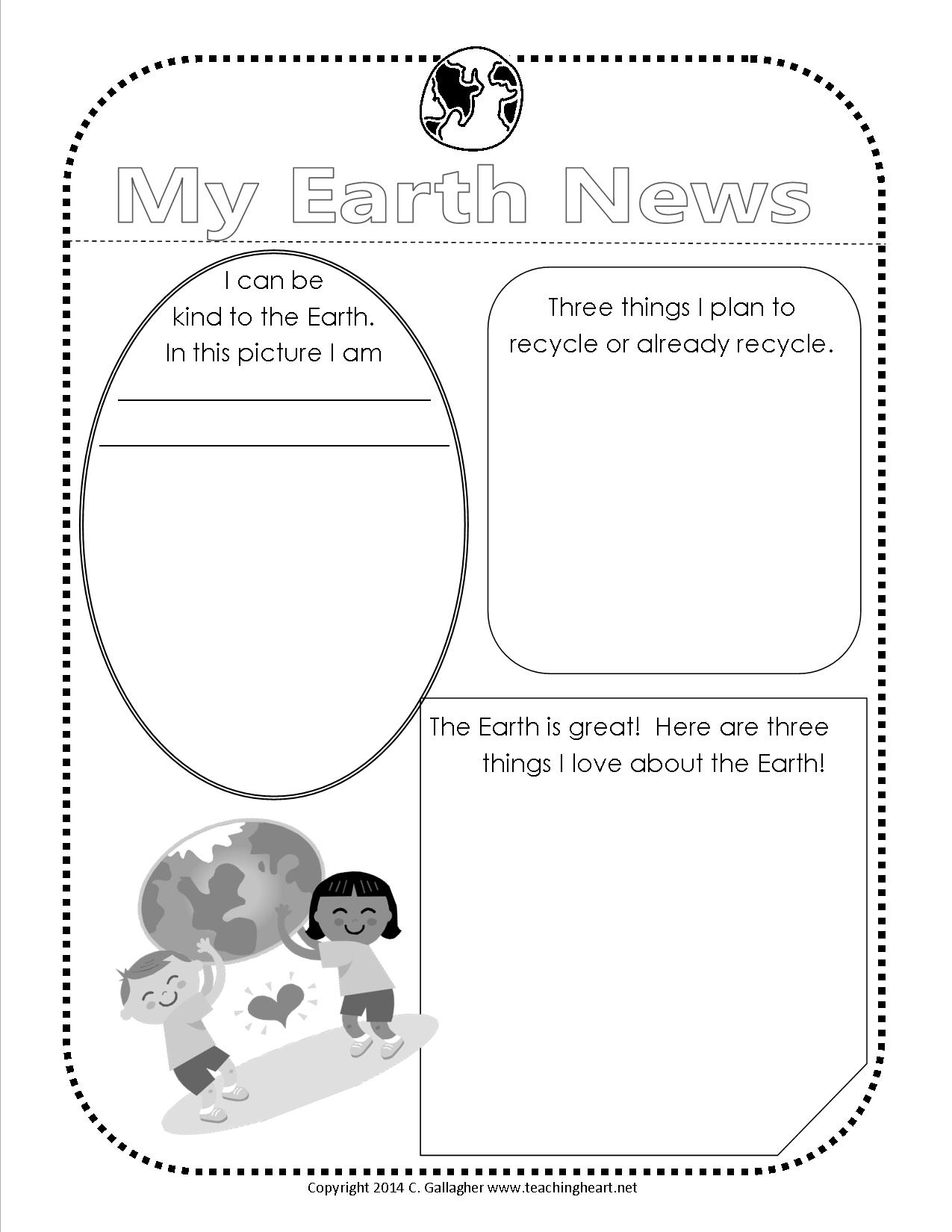 earth day free printables