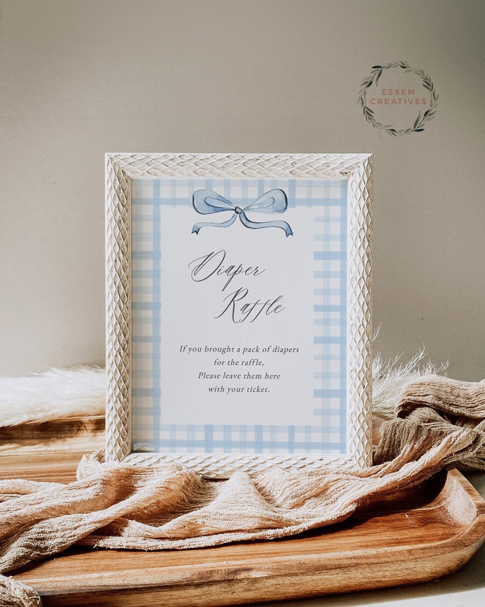 diaper raffle printable free