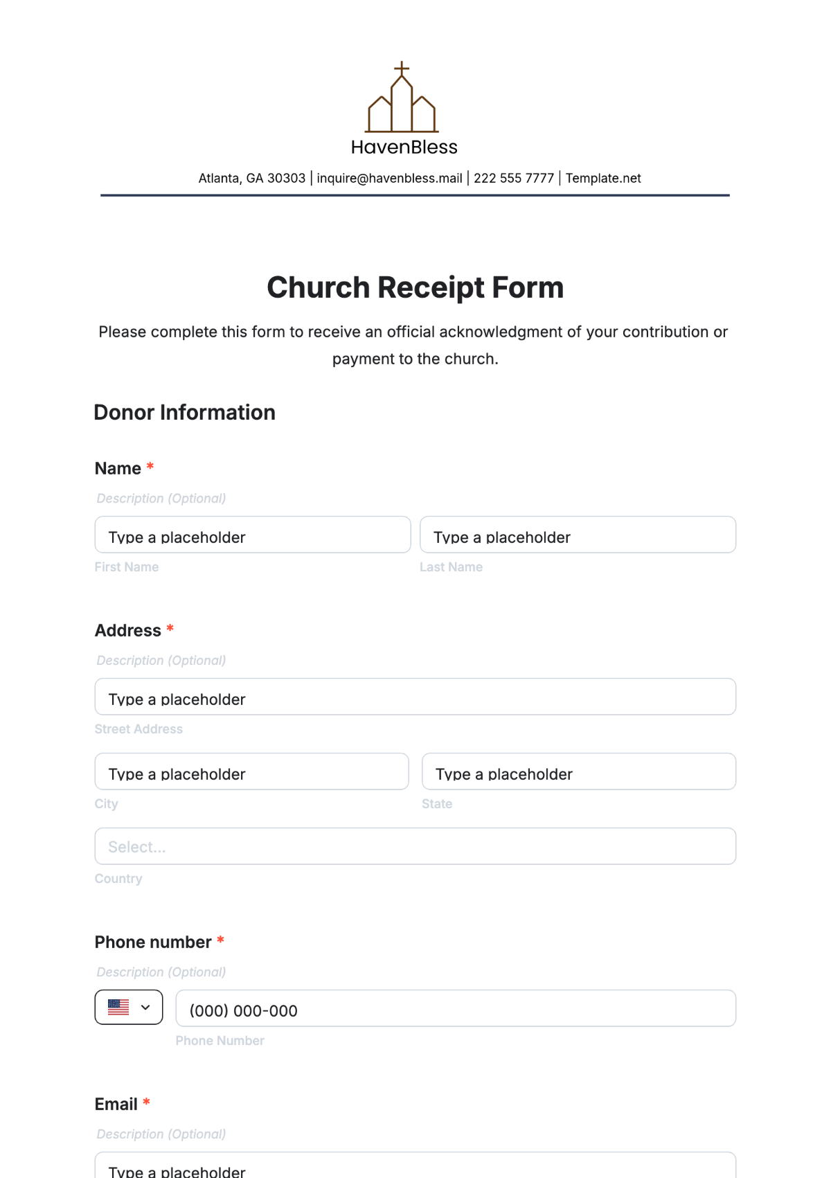 free church discipline forms printable