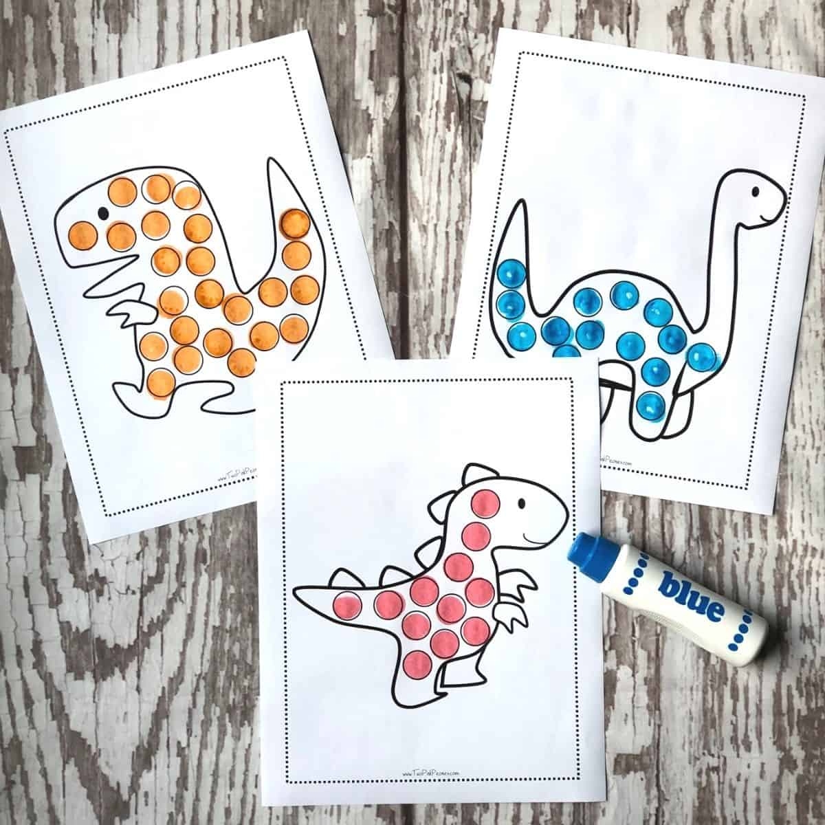 free printable dot marker pages