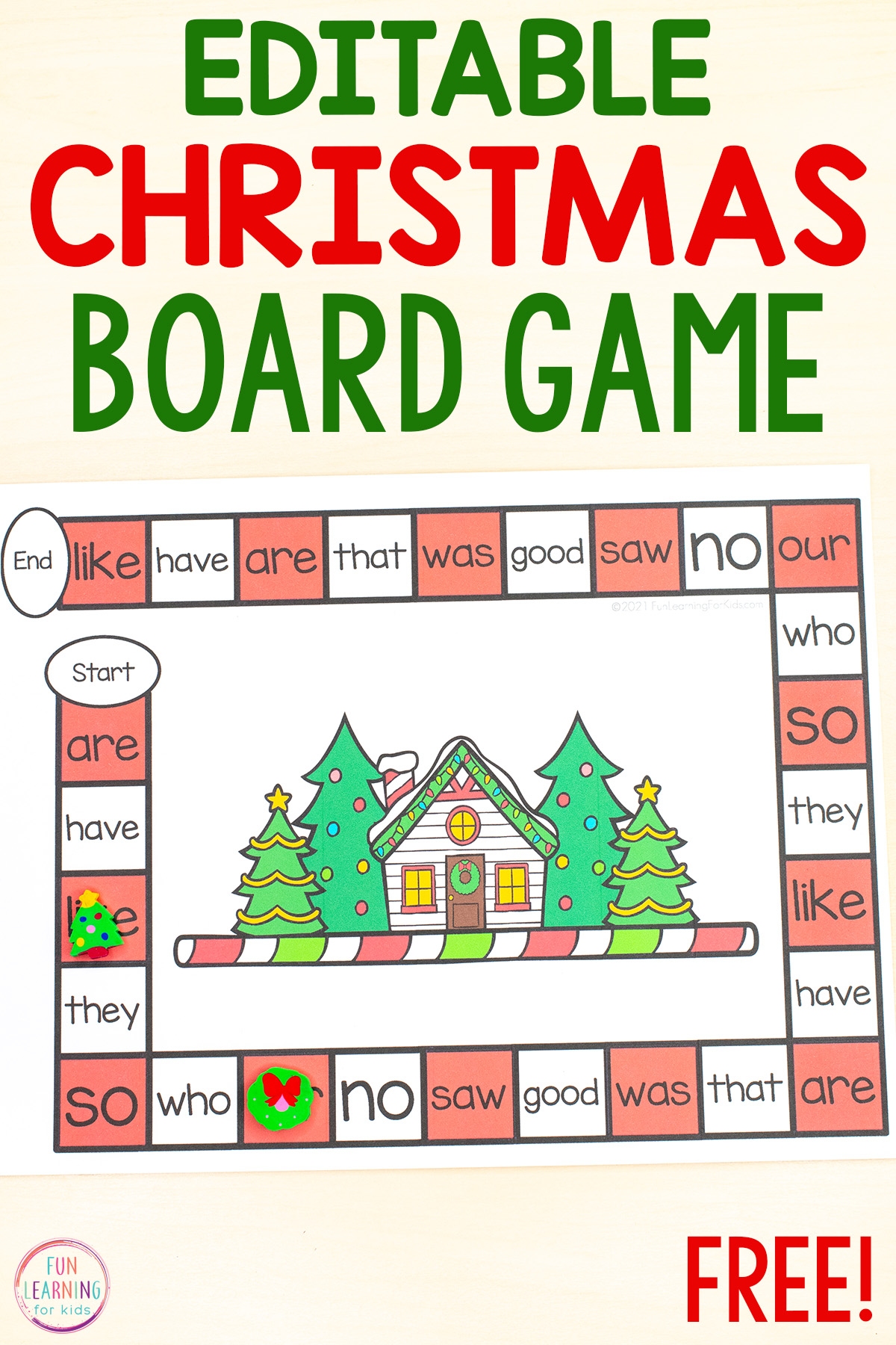 free christmas games printables