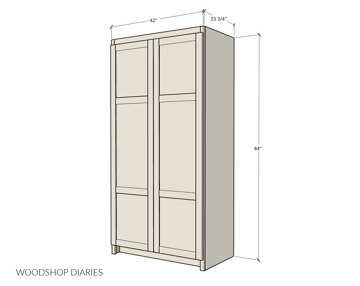 printable free cabinet plans pdf