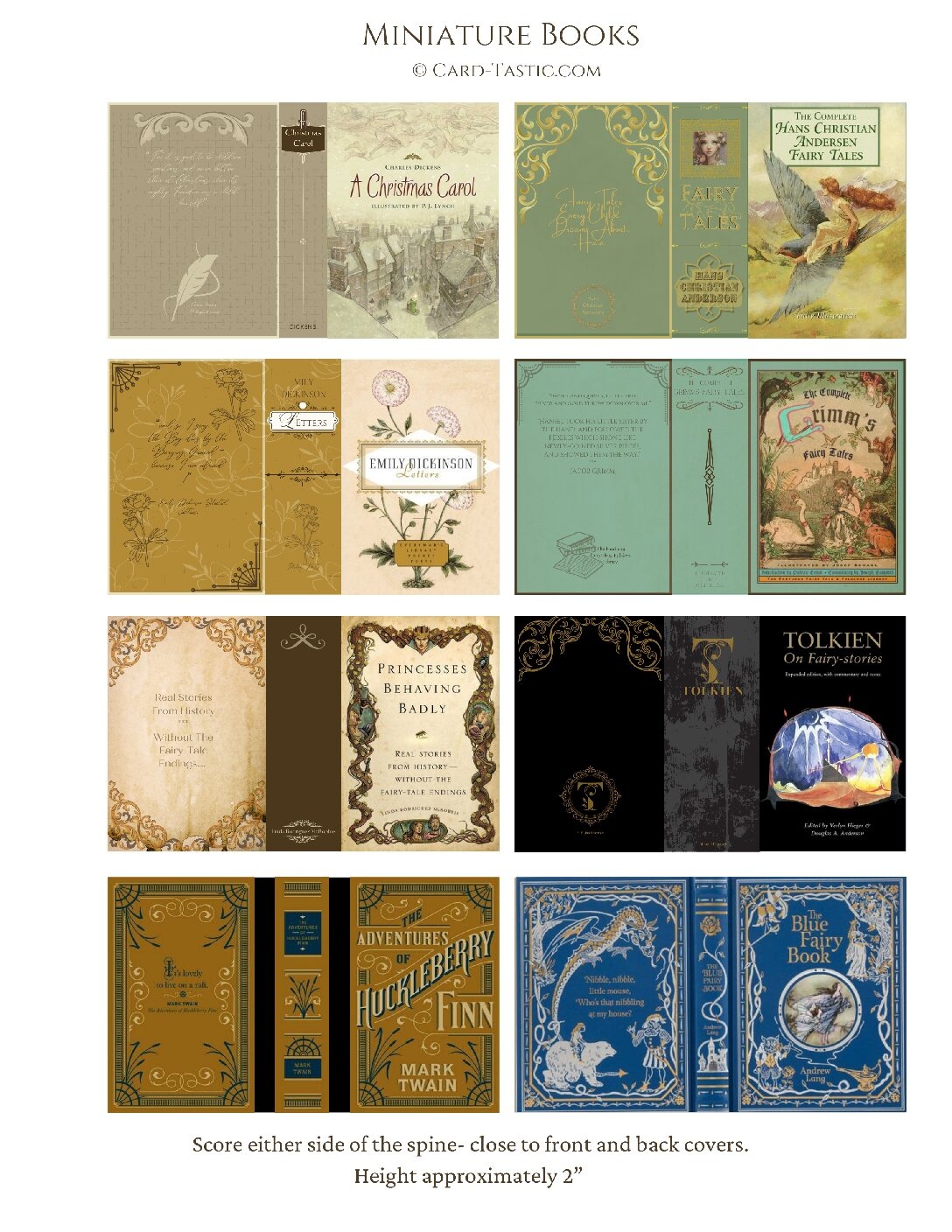 free printable mini books pdf