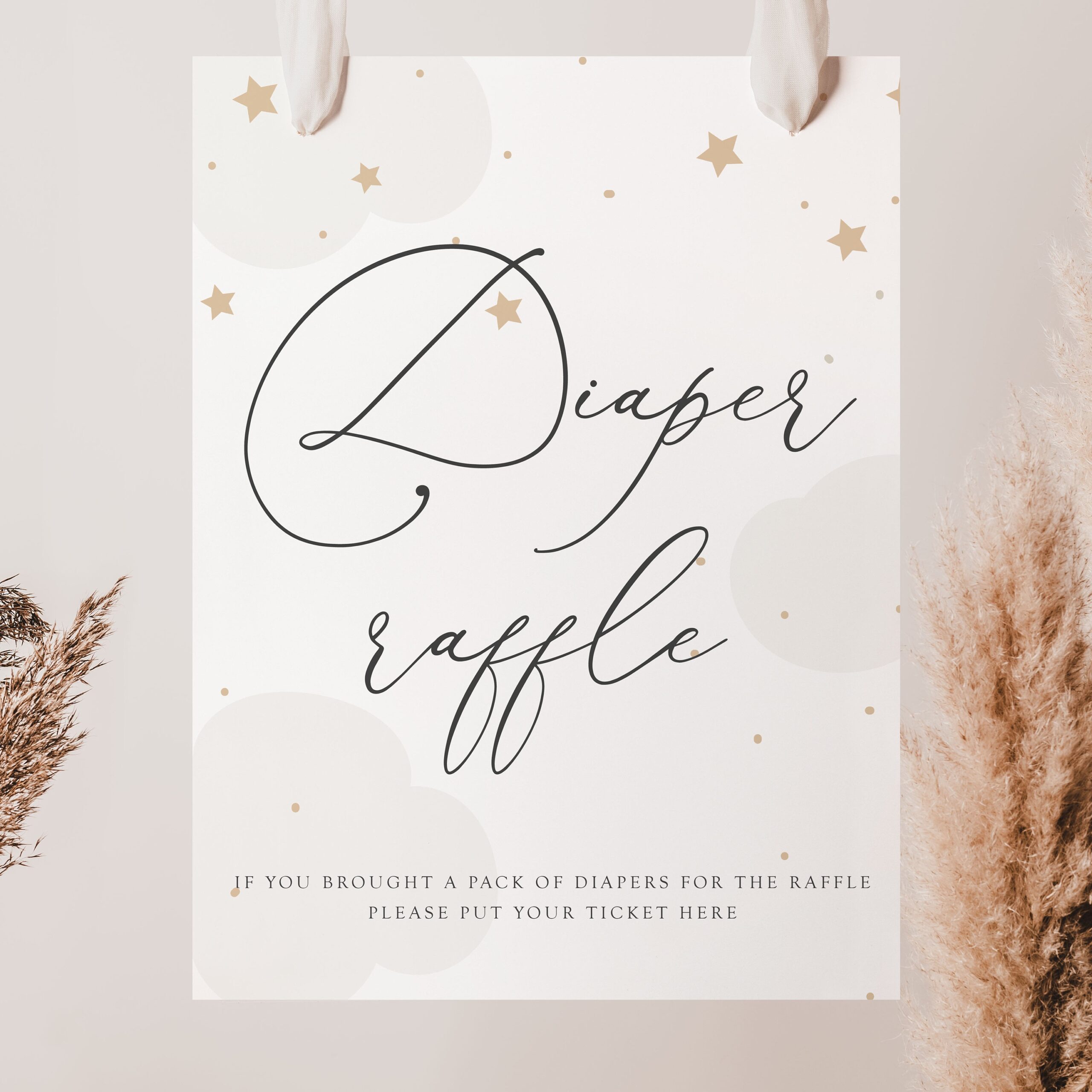 diaper raffle printable free