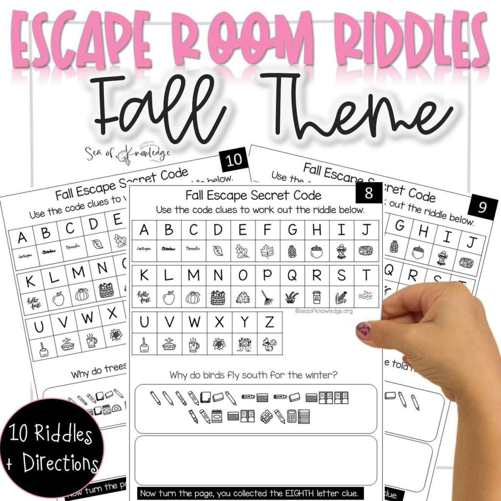 free printable escape room pdf