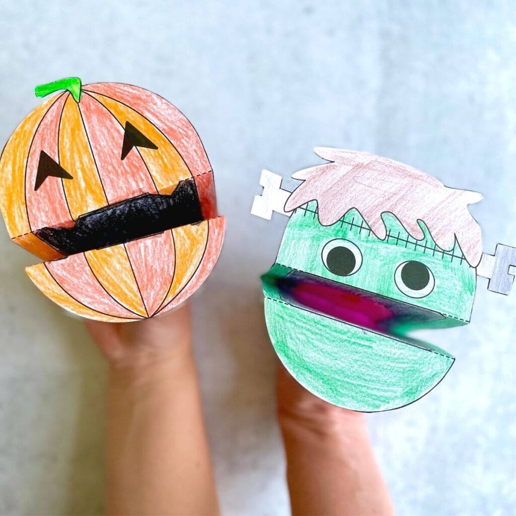 free printable halloween crafts