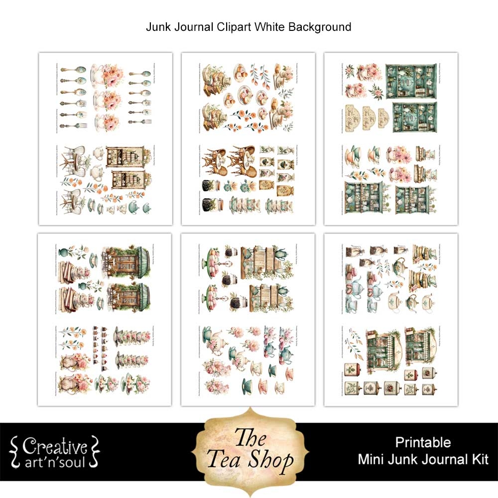 aesthetic free printable journal kit