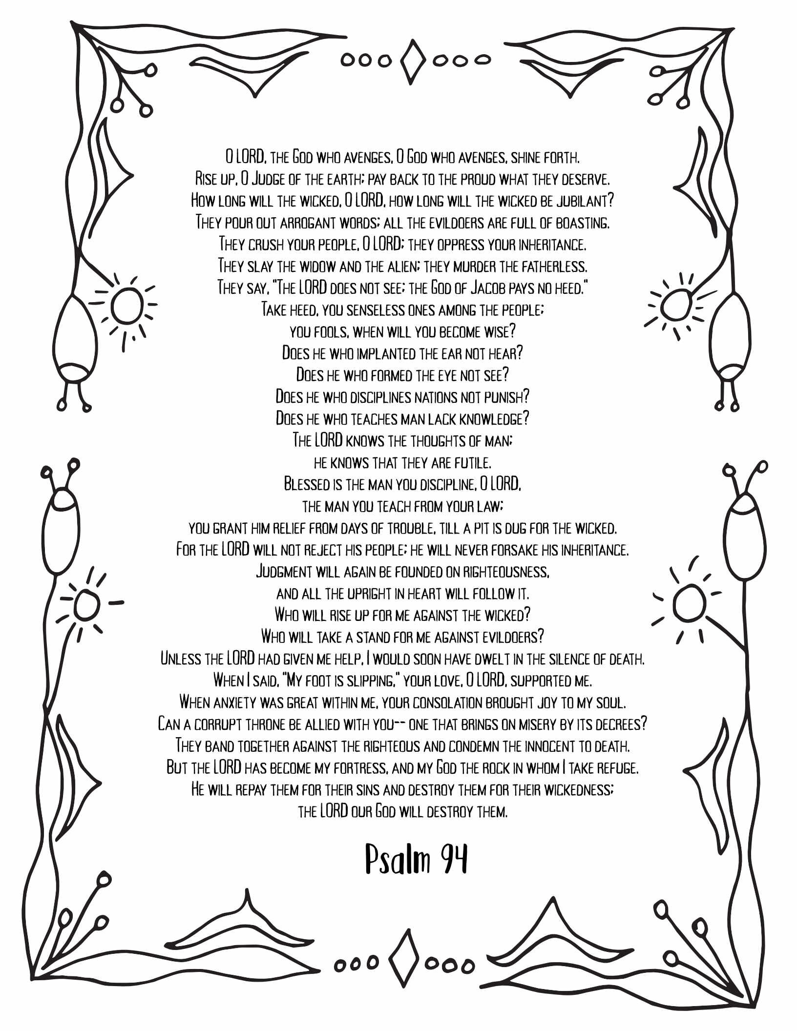 psalm 91 printable pdf free