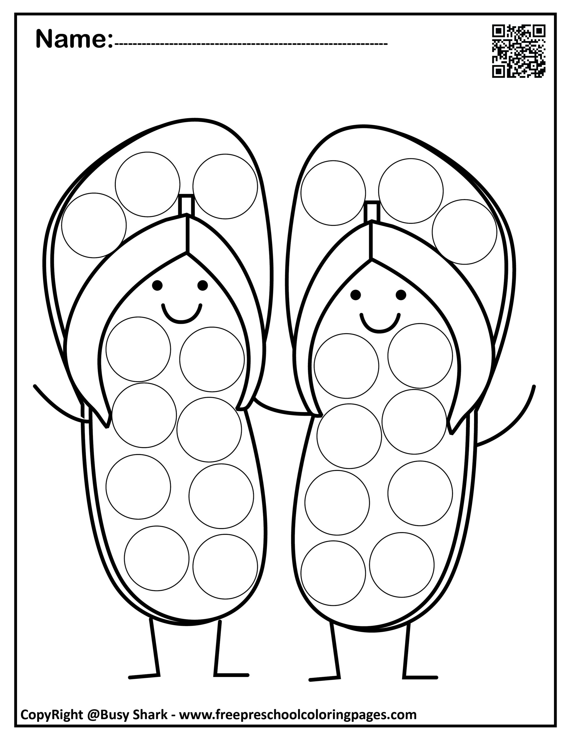 free printable dot marker pages