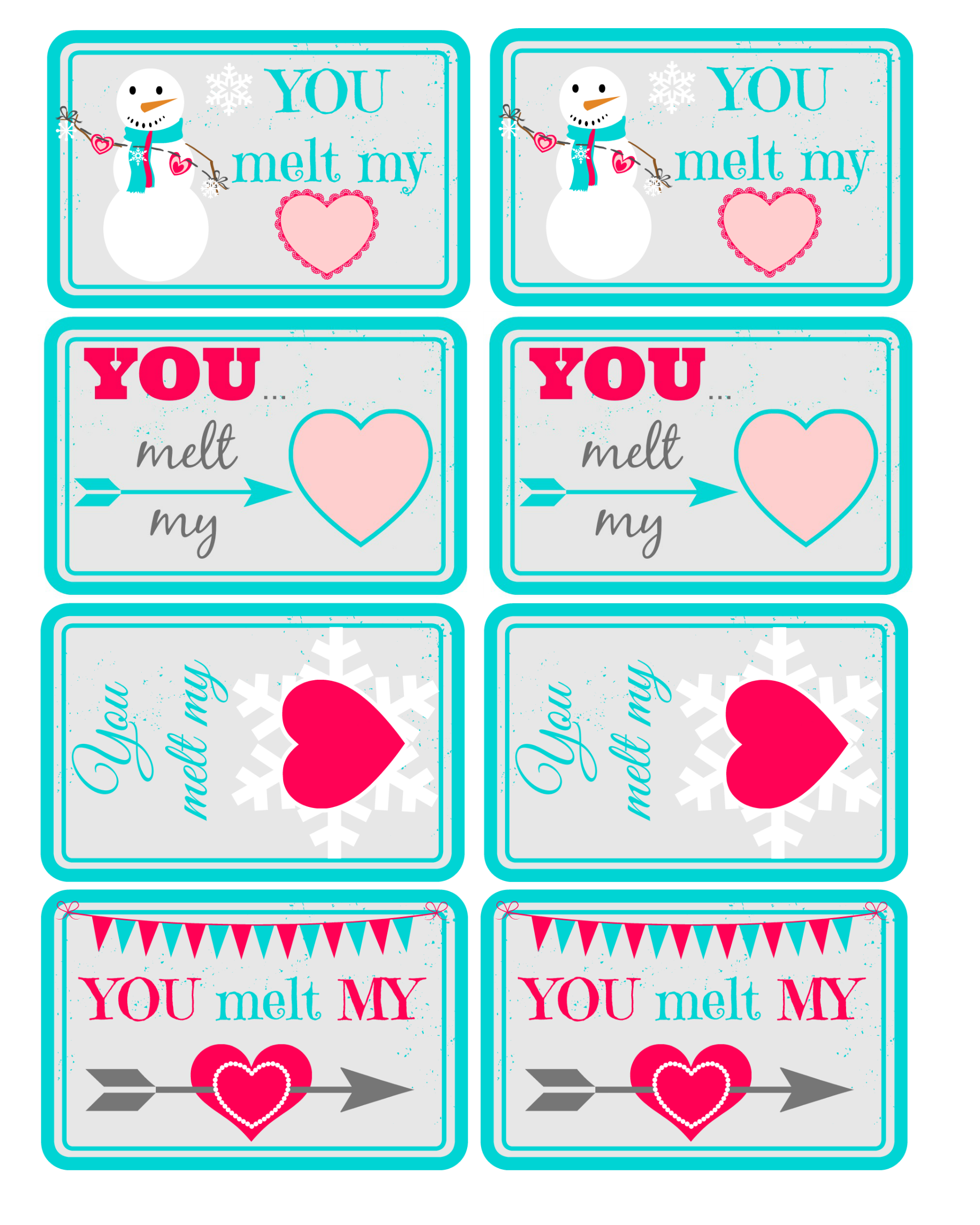 valentine gift tags free printable