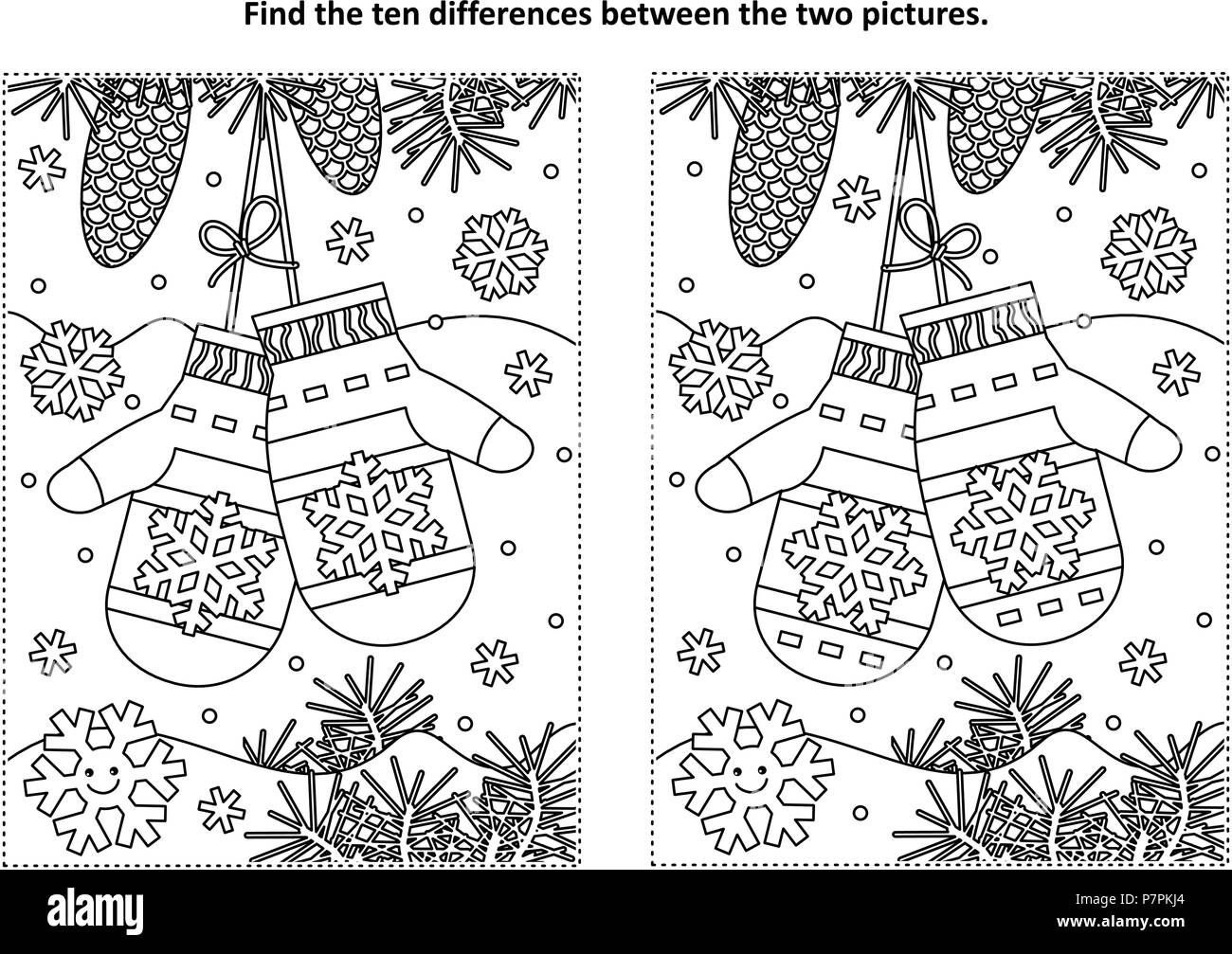 free printable find the difference