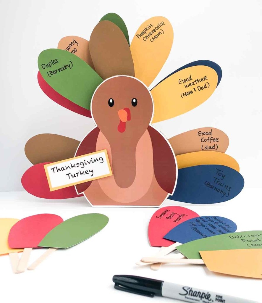 free printable crafts for thanksgiving