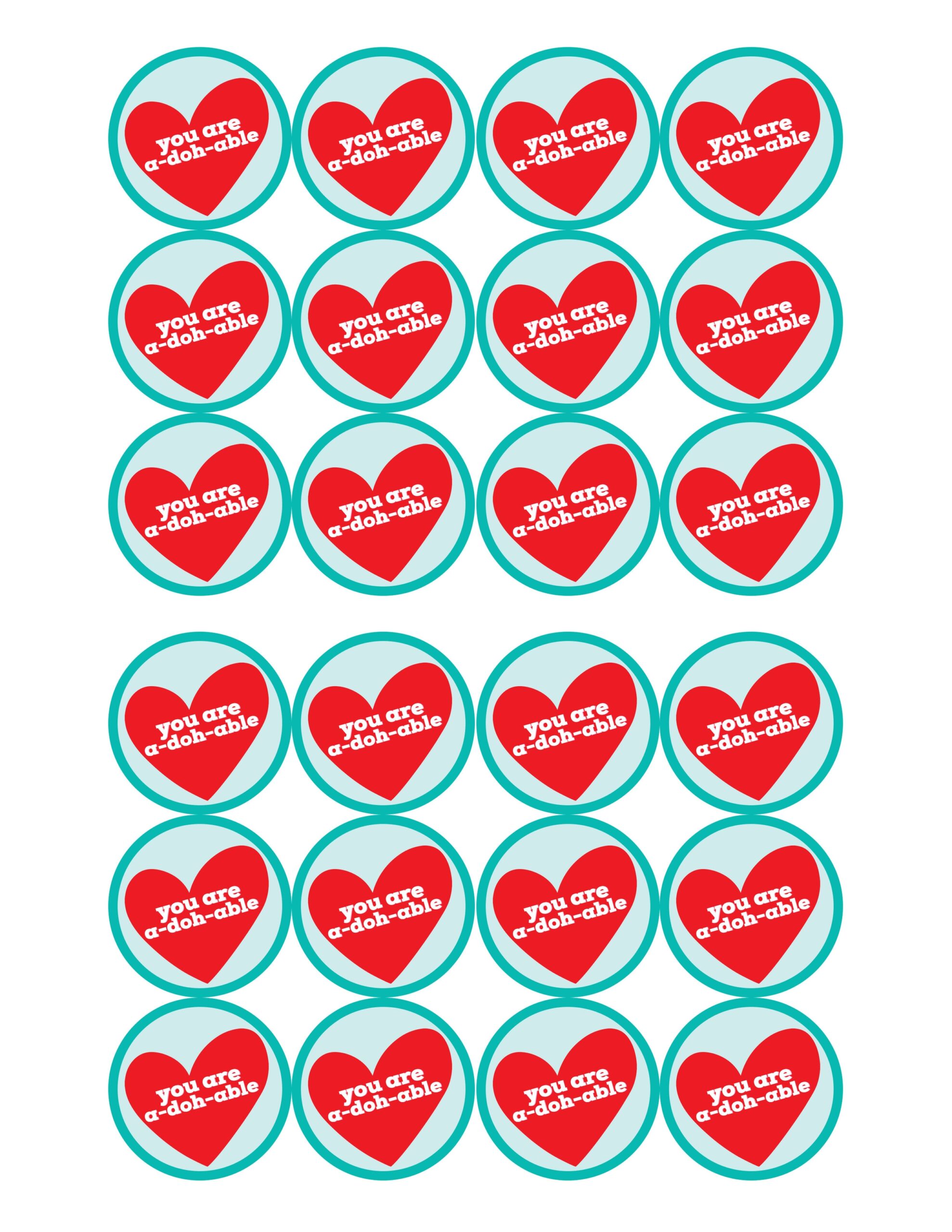 play doh valentine printable free